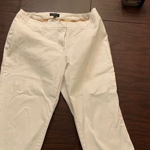 Talbots plus size nautical capris